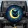 Black Cat Golden Crescent Moon Galaxy - Celestial Decor Gift for Cat Lover Spare Tire Cover - 1