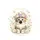 Calico Kitten Pastel Roses Wildflower Wreath - Home Decor Gift for Cat Lover Spare Tire Cover - 4