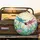 Dragonflies Water Lilies Stained Glass Mosaic - Nature Lover Gift Spare Tire Cover - 2