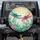 Dragonflies Water Lilies Stained Glass Mosaic - Nature Lover Gift Spare Tire Cover - 1