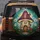 Fantastical Mushroom House Daisy Forest - Home Decor Gift for Fantasy Lover Spare Tire Cover - 5