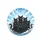 Black Cat Group Portrait Yellow Eyes Blue Sky - Cat Lover Outdoor Lifestyle Gift Spare Tire Cover - 4