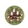 Hereford Cows Tropical Leaves Exotic Flowers - Farmhouse Home Decor for Cow Lover Spare Tire Cover - 4