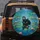 Black Cat Water Lilies Pond - Home Decor Gift for Cat Lover Spare Tire Cover - 5