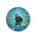 Black Cat Water Lilies Pond - Home Decor Gift for Cat Lover Spare Tire Cover - 4
