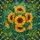 Stained Glass Sunflowers Mosaic - Outdoor Decor Gift for Garden Lover Spare Tire Cover - 6