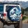 Great Wave Ocean Hokusai Inspired - Travel Essentials for Adventure Lover Spare Tire Cover - 3