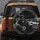 Black Cat Booop Skeleton Hand Gothic Spiderweb - Halloween Decor Gift for Cat Lover Spare Tire Cover - 5