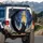 Stained Glass Black Cat UFO Abduction - Cosmic Cat Lover Gift Spare Tire Cover - 3