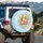 Wildflower Daisy Foliage Garden Bloom Spring Decor Outdoor Gift for Garden Lover Spare Tire Cover - 3