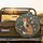 Red Fox Seated Arts Crafts Winding Floral Foliage Tapestry - Wildlife Lover Gift Spare Tire Cover - 2