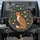 Red Fox Seated Arts Crafts Winding Floral Foliage Tapestry - Wildlife Lover Gift Spare Tire Cover - 1