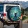 Black Cat Water Lilies Pond Scene - Home Decor Gift for Cat Lovers Spare Tire Cover - 3