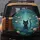 Black Cat Water Lilies Pond Scene - Home Decor Gift for Cat Lovers Spare Tire Cover - 5
