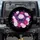 Ornate Moths Peonies Chrysanthemums Stars Crescent Moon - Nature Lover Gift Spare Tire Cover - 1