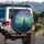 Evergreen Forest Aurora Borealis Night - Nature Lover Gift Spare Tire Cover - 3