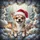 Chihuahua Santa Hat Winter Ice Scene Christmas Gift for Dog Lover Spare Tire Cover - 6