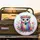 Rainbow Owl Floral Crown - Owl Lover Home Decor Gift Spare Tire Cover - 2