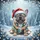 French Bulldog Puppy Christmas Lights Pine - Christmas Gift for French Bulldog Lover Spare Tire Cover - 6