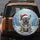 French Bulldog Puppy Christmas Lights Pine - Christmas Gift for French Bulldog Lover Spare Tire Cover - 5