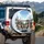 Bernese Mountain Dogs Driving Car Adventure Scene - Dog Lover Travel Essentials Spare Tire Cover - 3