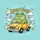 Chubby Green Frog Yellow Vintage Car Beep Beep Hearts Clouds - Car Lover Travel Gift Spare Tire Cover - 6