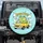 Chubby Green Frog Yellow Vintage Car Beep Beep Hearts Clouds - Car Lover Travel Gift Spare Tire Cover - 1