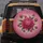 Fuchsia Peony Bloom Emerald Leaves - Home Decor Gift for Garden Lover Spare Tire Cover - 5