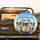 Australian Shepherd Dogs Driving Car - Adventure Road Trip Gift for Dog Lovers Spare Tire Cover - 2