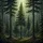 Evergreen Forest Coniferous Trees - Outdoor Adventure Decor Spare Tire Cover - 6