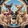 Mustache Glasses Bowtie Chihuahuas Cityscape Adventure - Travel Essentials for Dog Lovers Spare Tire Cover - 6