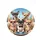Mustache Glasses Bowtie Chihuahuas Cityscape Adventure - Travel Essentials for Dog Lovers Spare Tire Cover - 4