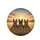 Majestic German Shepherds Golden Sunset Field - Dog Lover Gift Spare Tire Cover - 4