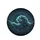 Deep Teal Blue Wave Stars Geometric Lines - Automotive Accessory Gift Spare Tire Cover - 4