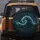Deep Teal Blue Wave Stars Geometric Lines - Automotive Accessory Gift Spare Tire Cover - 5
