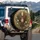 Female Faces Roots Botanicals Autumn Leaves Mushrooms - Home Decor Gift for Her Spare Tire Cover - 3