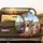 Chihuahua Dog Driving Vintage Car Sky Scene - Road Trip Accessory for Dog Lovers Spare Tire Cover - 2
