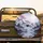 Cherry Blossom Branch Misty Mountain Moon Landscape - Nature Lover Gift Spare Tire Cover - 2