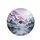 Cherry Blossom Branch Misty Mountain Moon Landscape - Nature Lover Gift Spare Tire Cover - 4