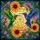 Hummingbirds Tropical Flowers - Wildlife Lover Gift Spare Tire Cover - 6