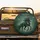 Horse Holly Berries Gold Snowflakes Christmas - Winter Holiday Decor Spare Tire Cover - 2