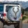 Reindeer Holly Antlers Winter Forest Believe - Christmas Holiday Gift Spare Tire Cover - 3