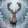 Reindeer Holly Antlers Winter Forest Believe - Christmas Holiday Gift Spare Tire Cover - 6