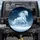 White Frost Horse Galloping Snow - Santa's Sleigh Holly Berries Christmas Vehicle Decor Spare Tire Cover - 1