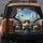 Hamsters in Futuristic Car Cityscape - Travel Essentials Gift for Hamster Lover Spare Tire Cover - 5