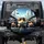 Hamsters in Futuristic Car Cityscape - Travel Essentials Gift for Hamster Lover Spare Tire Cover - 1