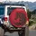 Merry Christmas Horse Head Snowflakes - Festive Holiday Gift Spare Tire Cover - 3