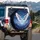 Majestic Luminous Angel Wings Cosmic Sky - Celestial Home Decor Gift Spare Tire Cover - 3