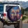 Highland Cow Head - Home Decor Gift for Cow Lover Spare Tire Cover - 3