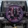 Lavender Black Horse Heads Multi-Color Manes - Horse Lover Gift Spare Tire Cover - 1